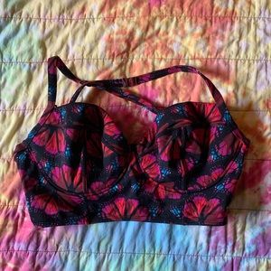 Torrid butterfly bathing suit